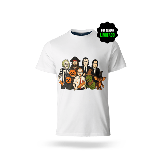 Camiseta VI NA TELINHA - ESPECIAL DE HALLOWEEN