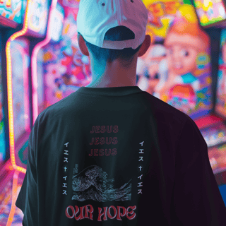 Nome do produto Camiseta - Jesus Our Hope
