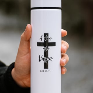 Nome do produto Garrafa Térmica - Cruz Vazia