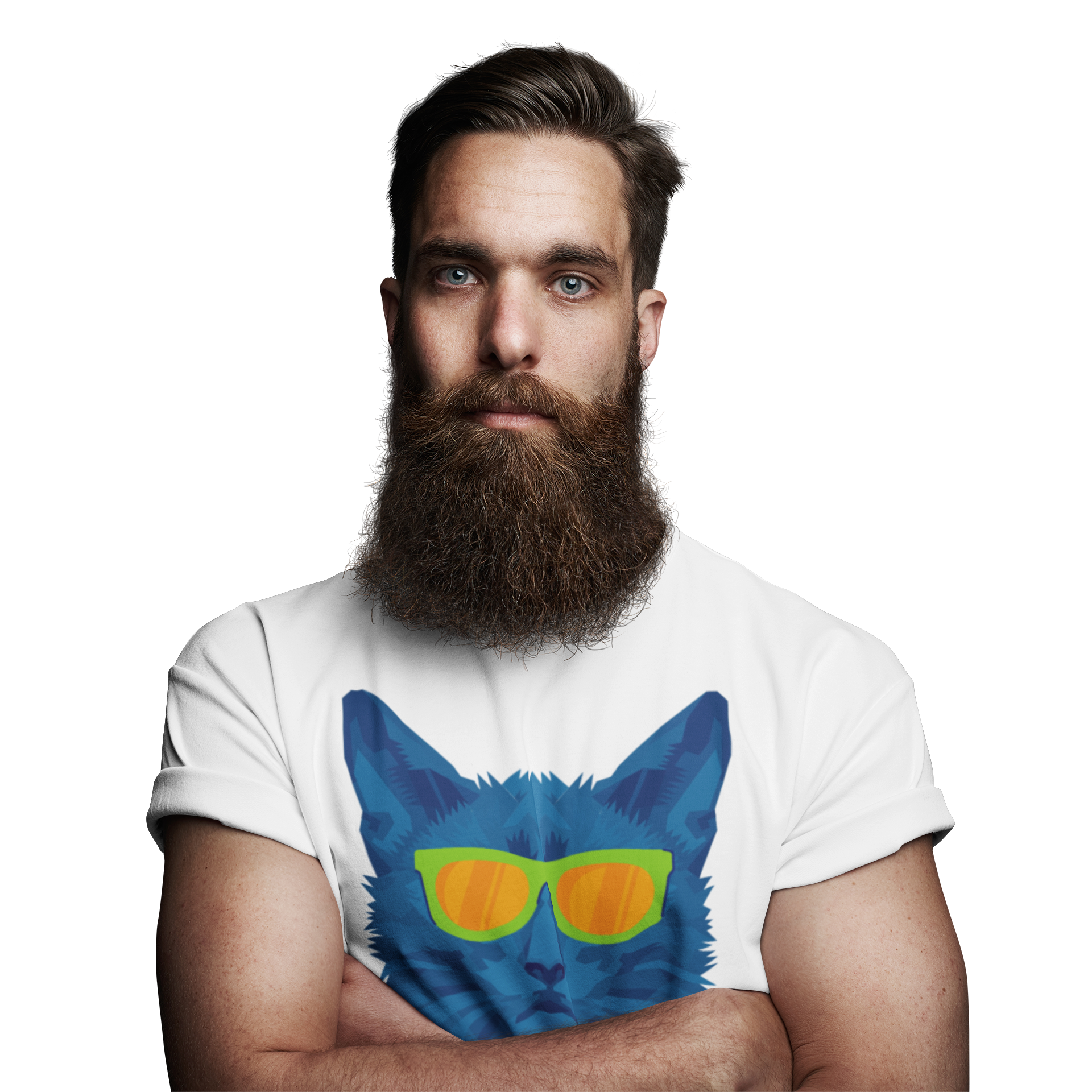 Camiseta Basic [Pop Art Cat]