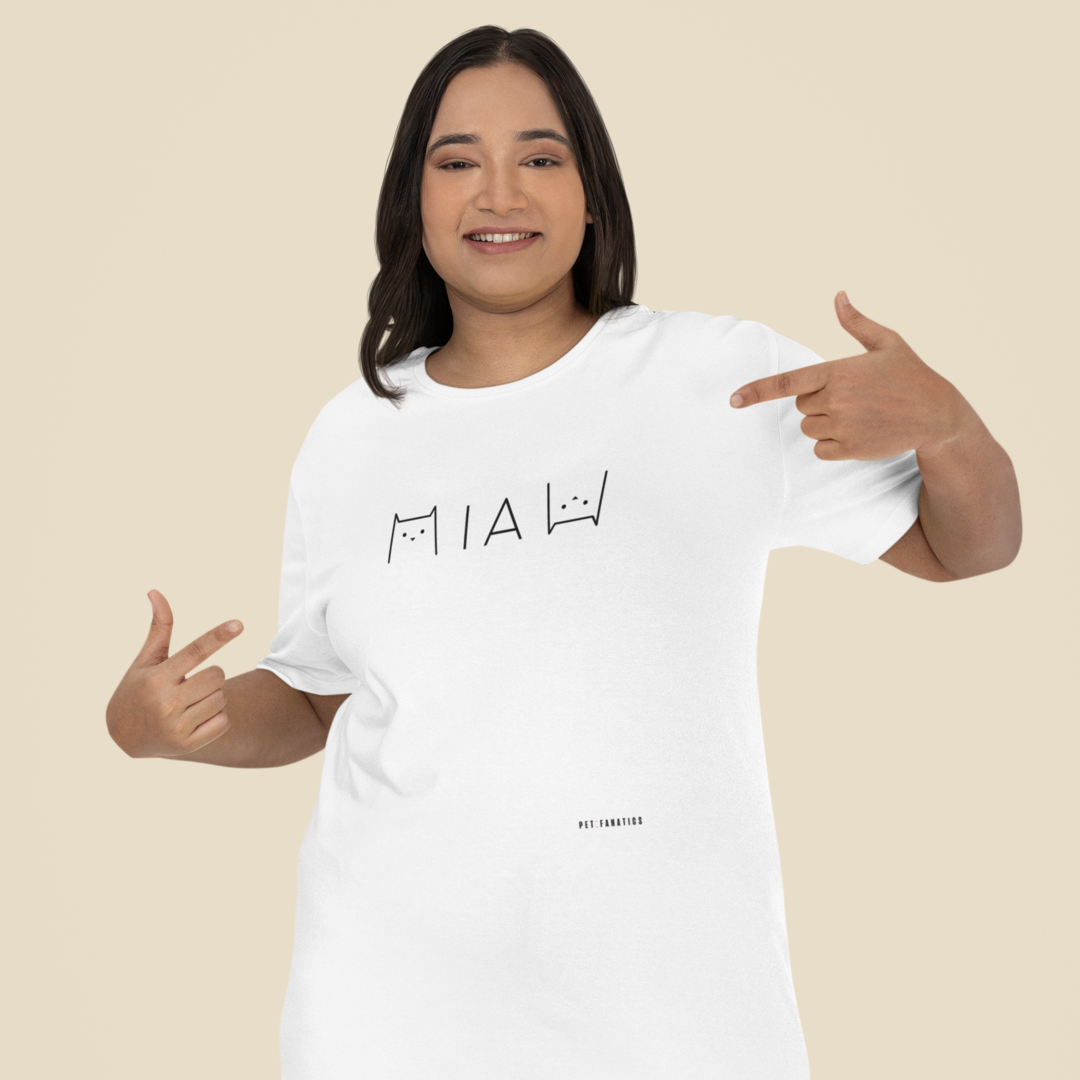 Camiseta Plus Size [Miau]