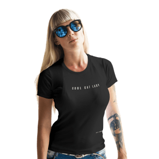 Camiseta Baby Long Basic [Cool Cat Lady]