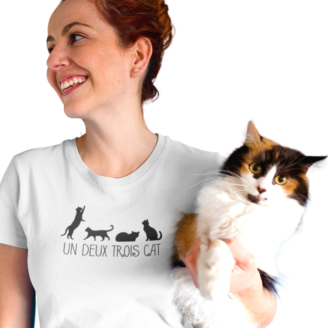 Camiseta Basic [Un Deux Trois Cat]