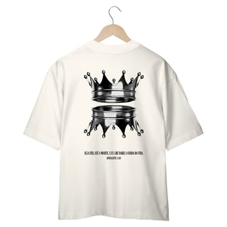 Nome do produto Camiseta Oversized Coroa Horizontal