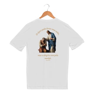 Camiseta Dry Fit UV Alegria pela Manhã Vertical