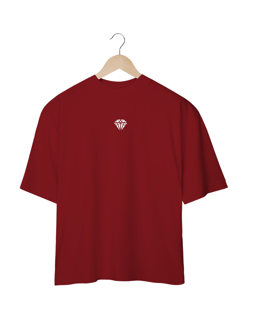 Nome do produto Camiseta Oversized Night Club Cor Vinho