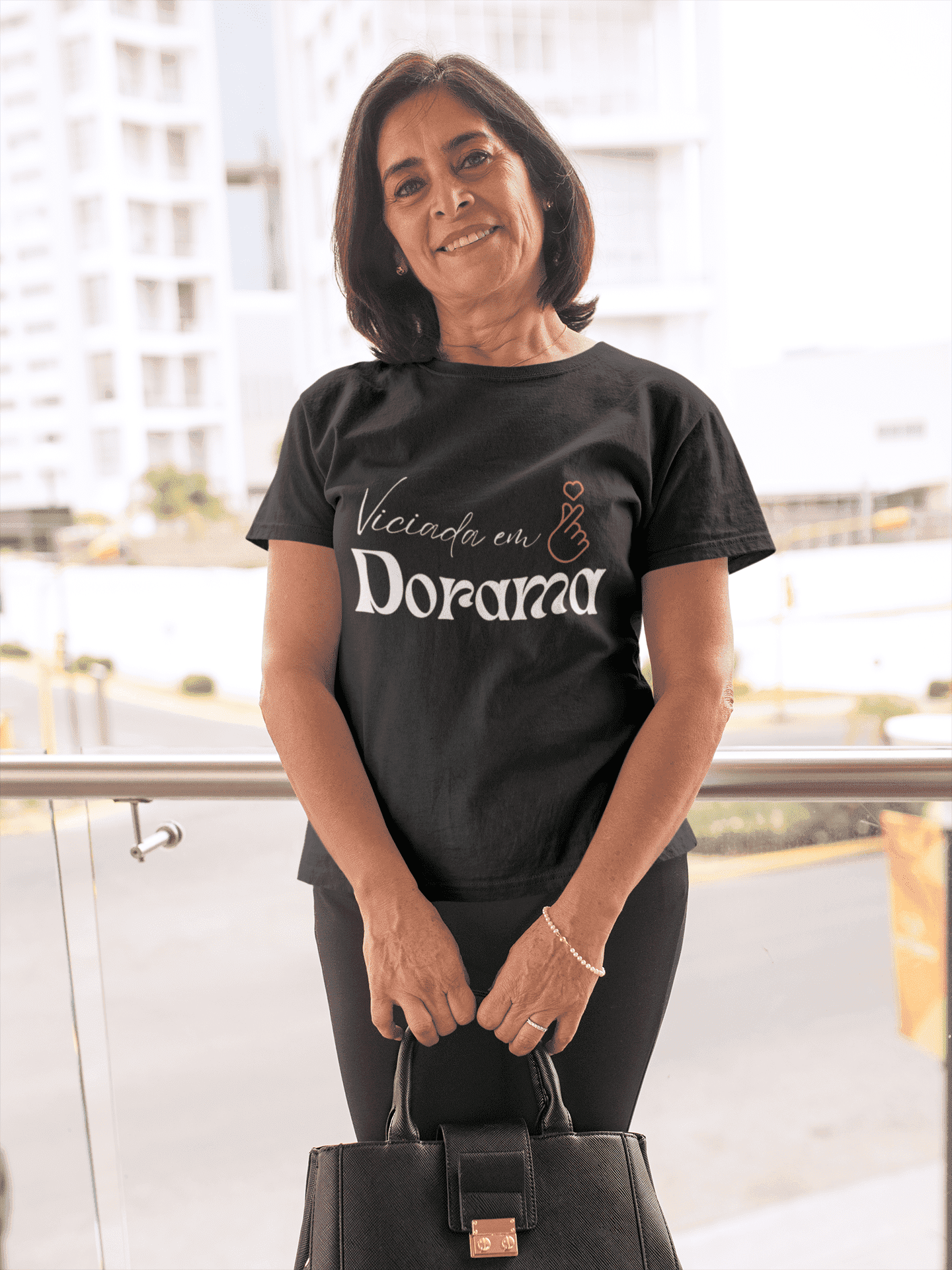 Camiseta Unisssex | Viciada em Dorama (Versão 01)