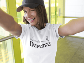 Nome do produto Camiseta Unisssex | Viciada em Dorama (Versão 02)