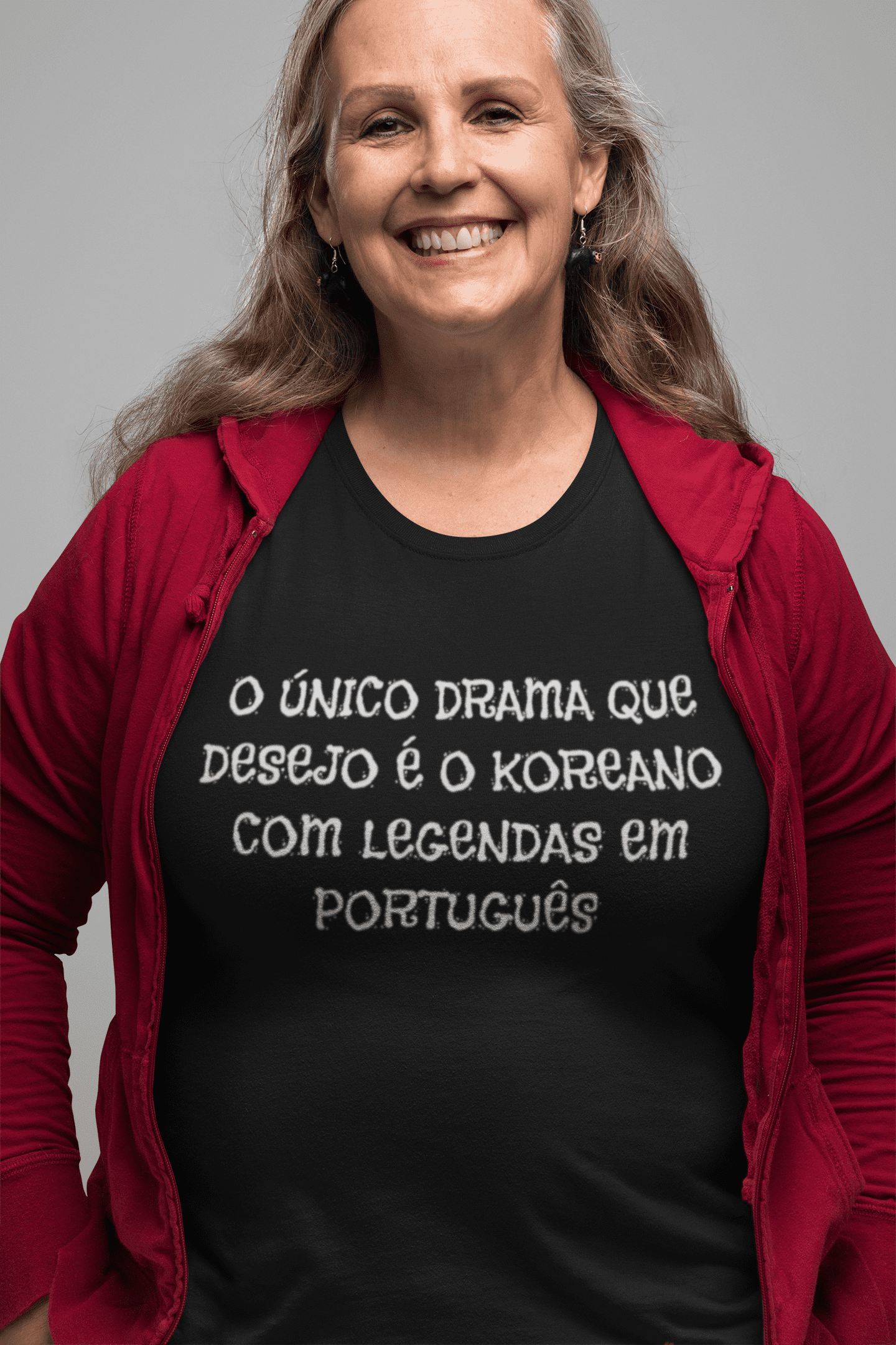 Nome do produto: Camiseta Unissex | Drama Coreano Com Legendas