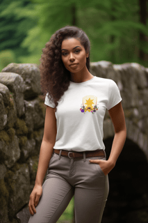 Nome do produtoCamiseta Baby Look (Baby Long) Princesa Rapunzel - Estampa Exclusiva Geek | 100% Algodão | CVS