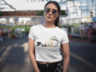 Nome do produtoBaby Look Pixar – Estampa Exclusiva Geek | Nostalgia & Cultura Pop - CVS