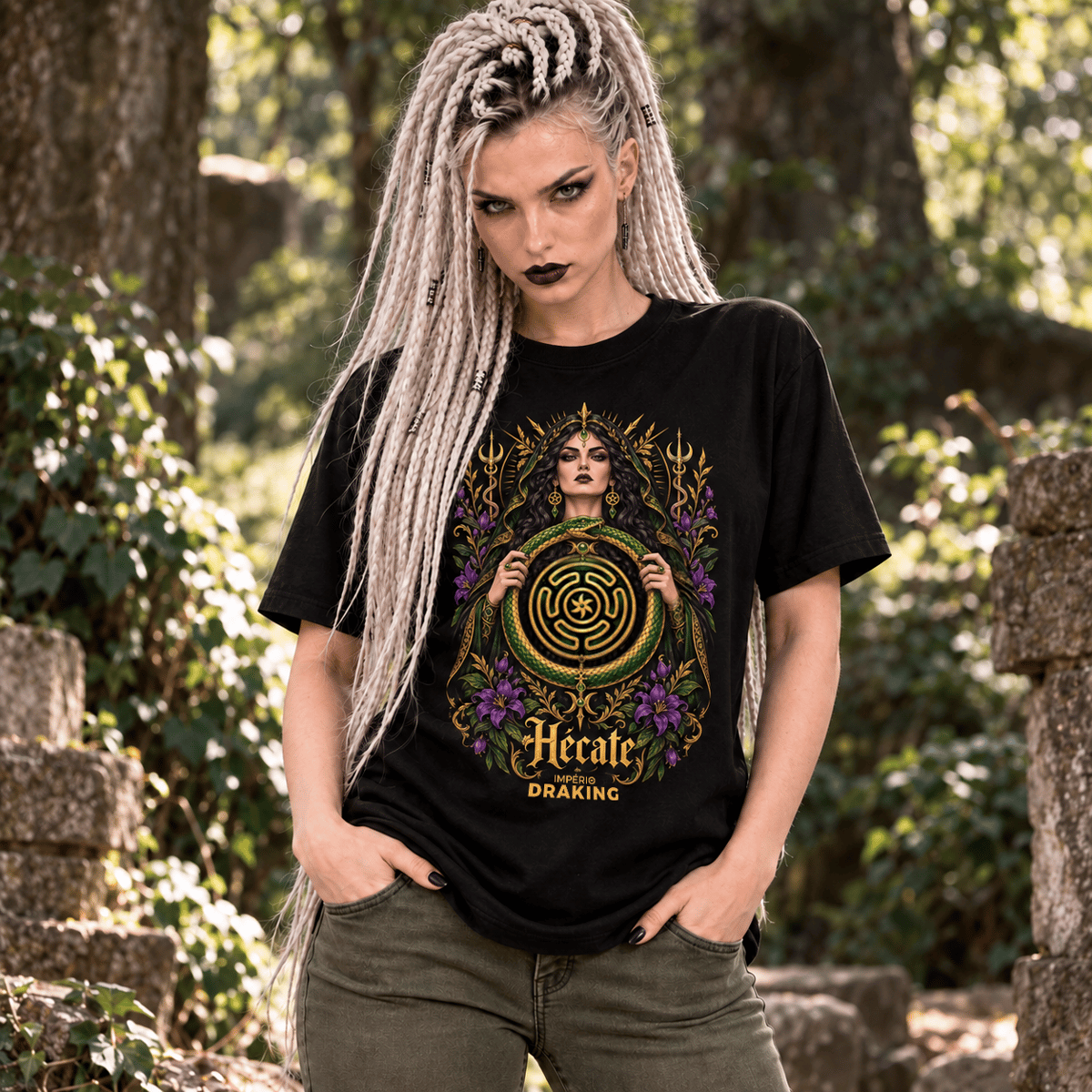 Nome do produto: Camiseta Deusa Hécate 2 (Unissex)