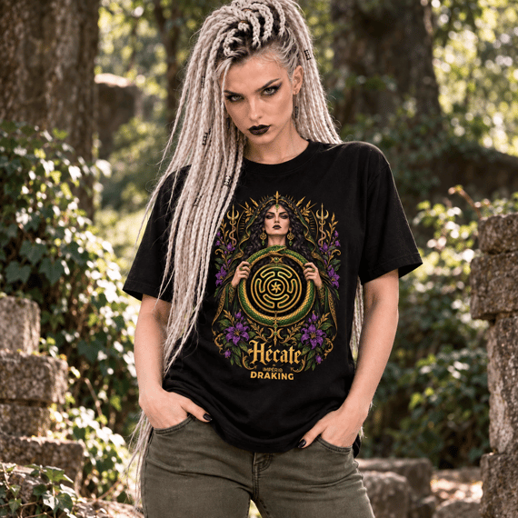 Camiseta Deusa Hécate 2 (Unissex)