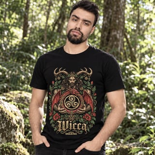 Nome do produto Camiseta Deus Cernunnos (Unissex)