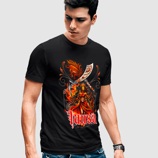 Nome do produto Camiseta Iansã - Preta