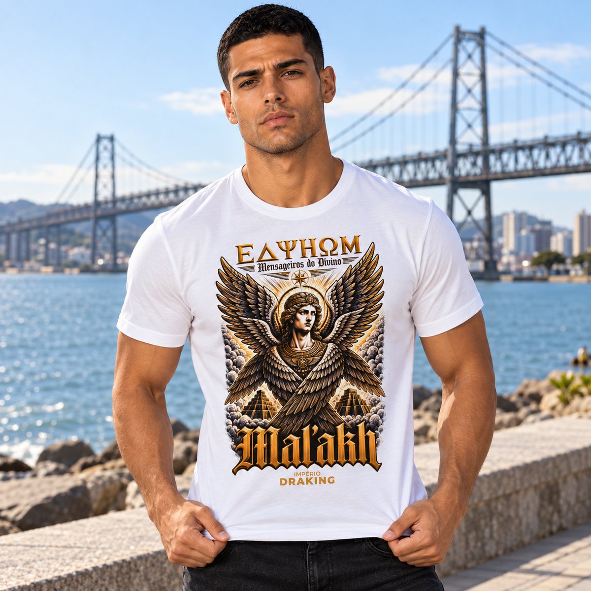 Nome do produto: Camiseta Mensageiro II (Unissex)