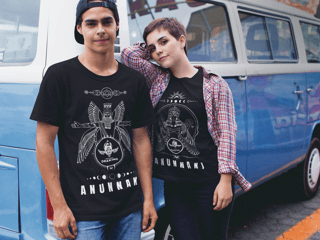 Nome do produto Camiseta Anunnaki Clã de Enki (Unissex)