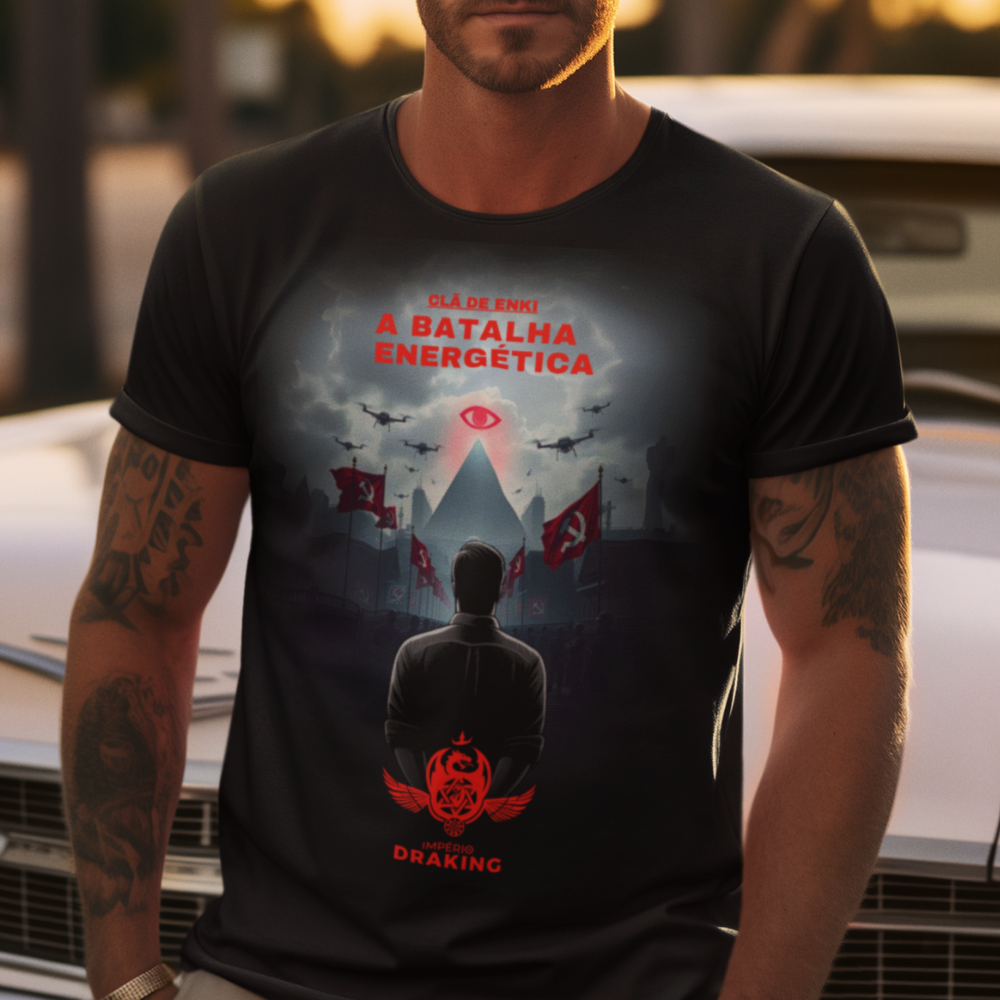 Nome do produto: Camiseta Álbum Batalha Energética #1 (Unissex)