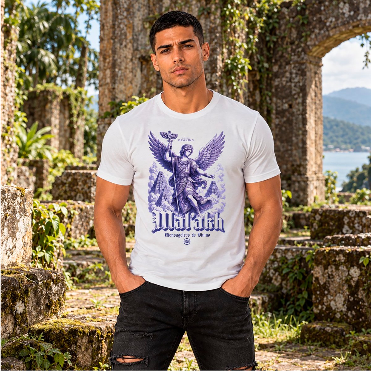 Nome do produto: Camiseta Mensageiro (Unissex)