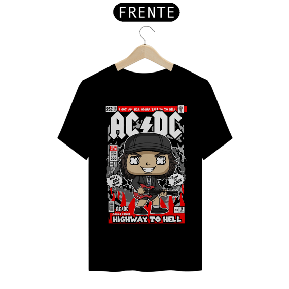 Camiseta - Pop Art - AC/DC