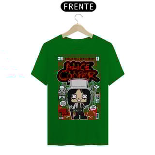 Nome do produto Camiseta - Pop Art - Alice Cooper