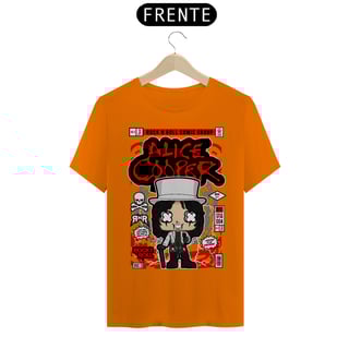 Nome do produto Camiseta - Pop Art - Alice Cooper
