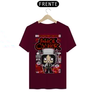 Nome do produto Camiseta - Pop Art - Alice Cooper