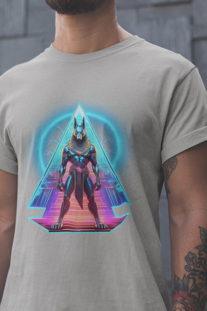 Nome do produto: Cyberpast: Egypt - Unissex, 100% Algodão