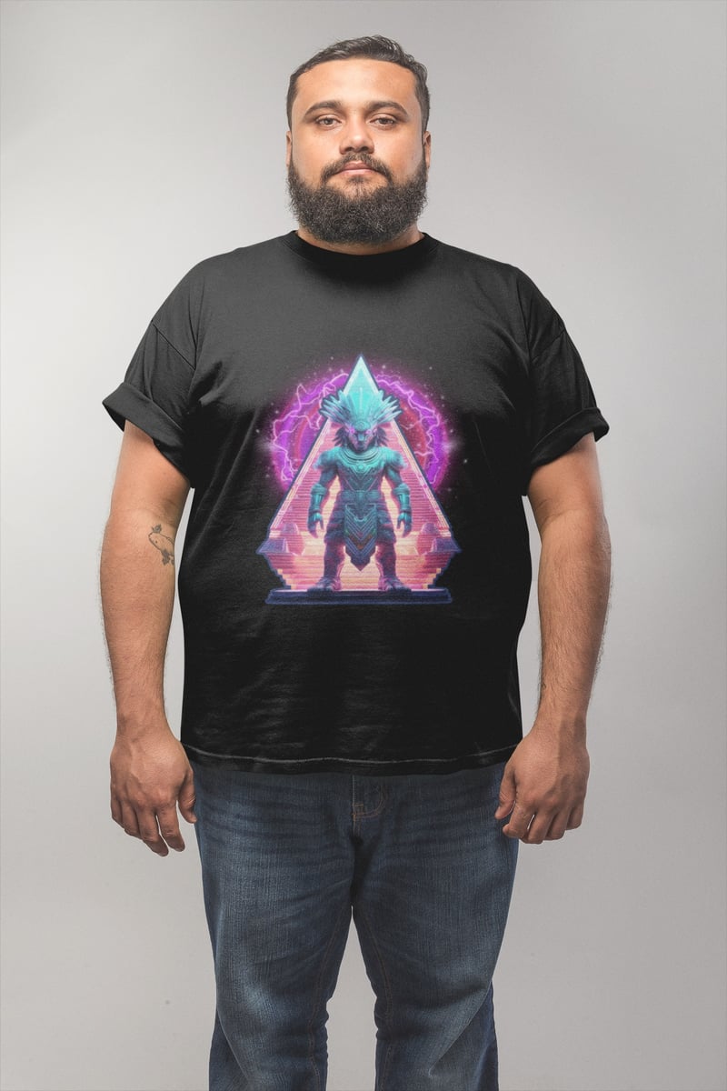 Nome do produto: Cyberpast Plus Size: Aztec II - Unissex, 100% Algodão