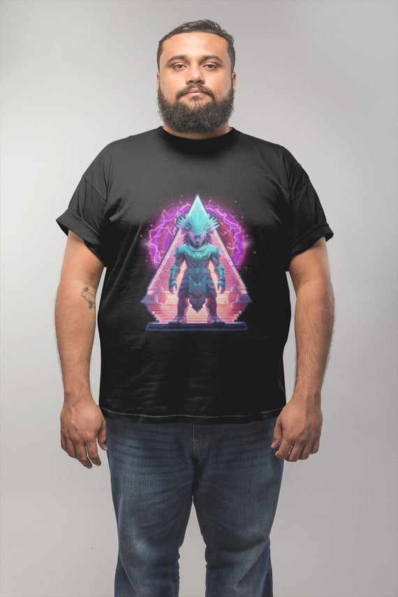 Cyberpast Plus Size: Aztec II - Unissex, 100% Algodão