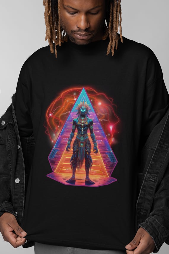 Cyberpast: African - Oversized - Unissex, 100% Algodão
