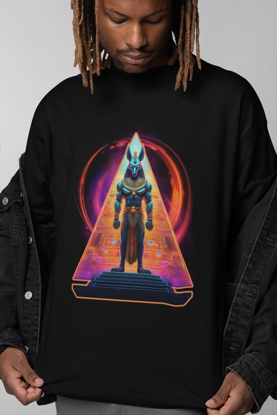 Cyberpast Oversized: Egypt II - Unissex, 100% Algodão