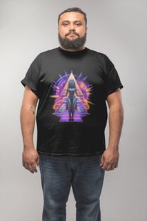 Cyberpast: African II - Unissex, 100% Algodão, Plus Size