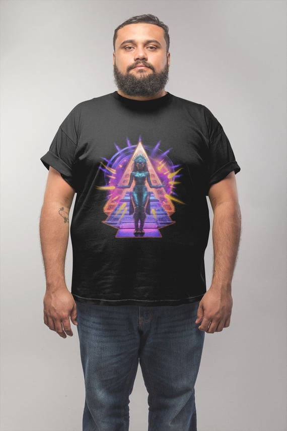Cyberpast: African II - Unissex, 100% Algodão, Plus Size