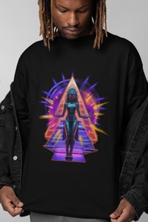 Nome do produto Cyberpast: African II - Unissex, 100% Algodão, Oversized