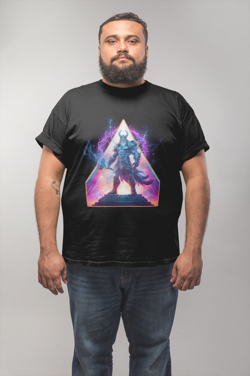 Nome do produto: Cyberpast: Norse II - Unissex, 100% Algodão, Plus Size