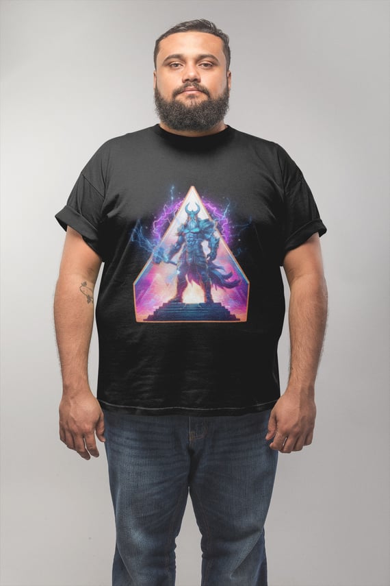 Cyberpast: Norse II - Unissex, 100% Algodão, Plus Size