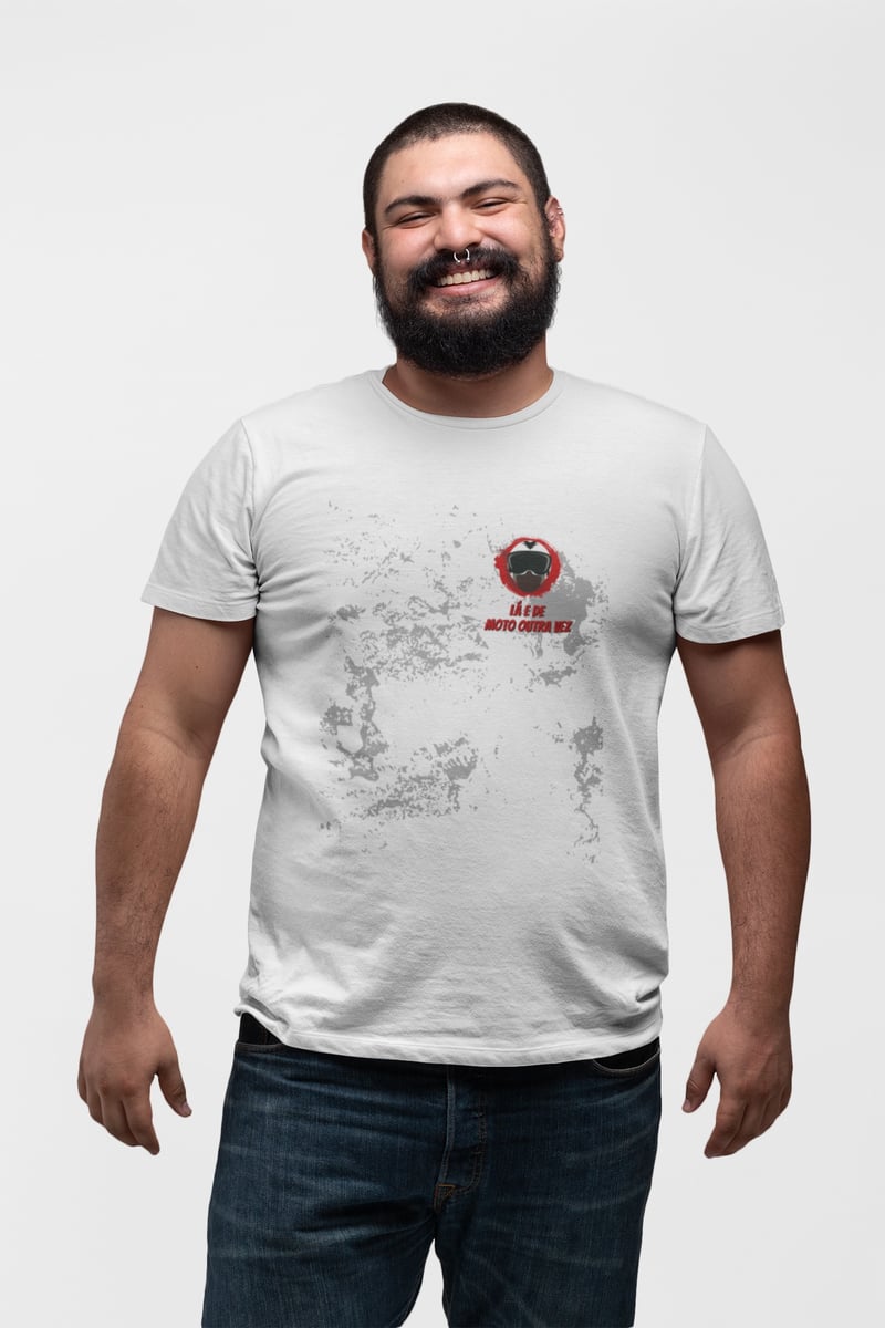 Nome do produto: Mapa - Collab Lá e de Moto Outra Vez - Unissex, 100% Algodão, Plus Size