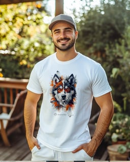 T-Shirt Quality - Lobo Selvagem