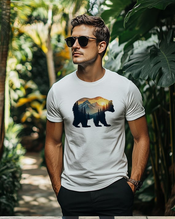 Urso Selvagem: A Natureza em Dupla Exposição