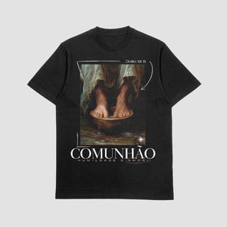 Nome do produto Camisa - Comunhão Preta