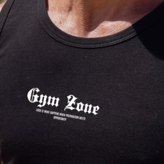 Nome do produto TANK TOP GYM ZONE