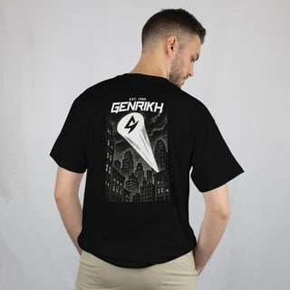 Camiseta Oversized Sinal Genrikh Masculino