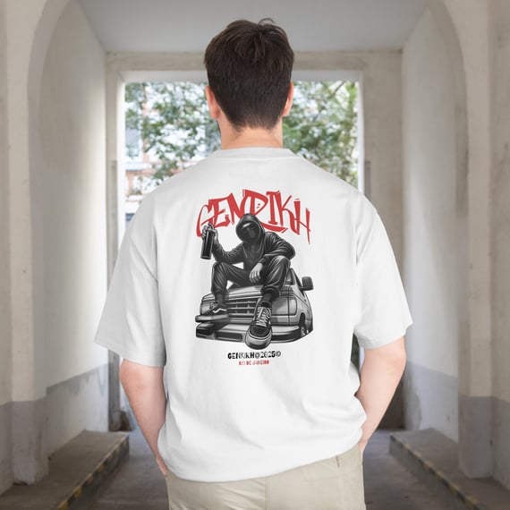 Camiseta T-Shirt Spray Genrikh Masculino