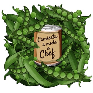 Nome do produto Camiseta à Moda do Chef