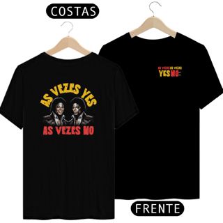 Camiseta Plus Size - As vezes Yes, as vezes No