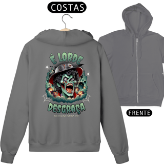 Nome do produto Moletom com zíper - É lorde desgraça