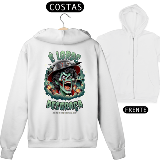 Nome do produto Moletom com zíper - É lorde desgraça
