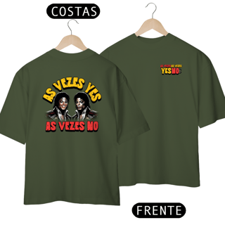 Nome do produto Oversized - As vezes Yes, as vezes No