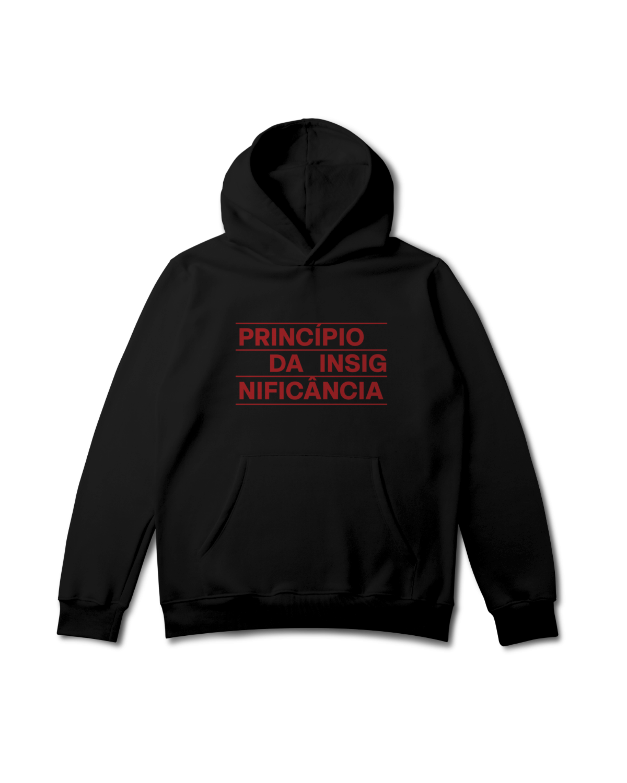 moletom - princípio da insignificância